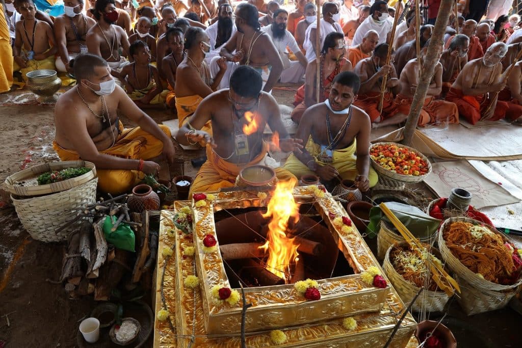 Promoting positivity through Hawan.